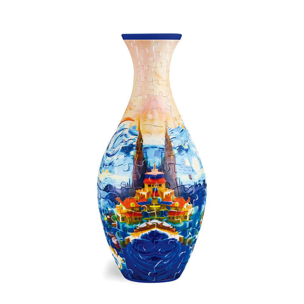 Stunning 3D puzzle vase