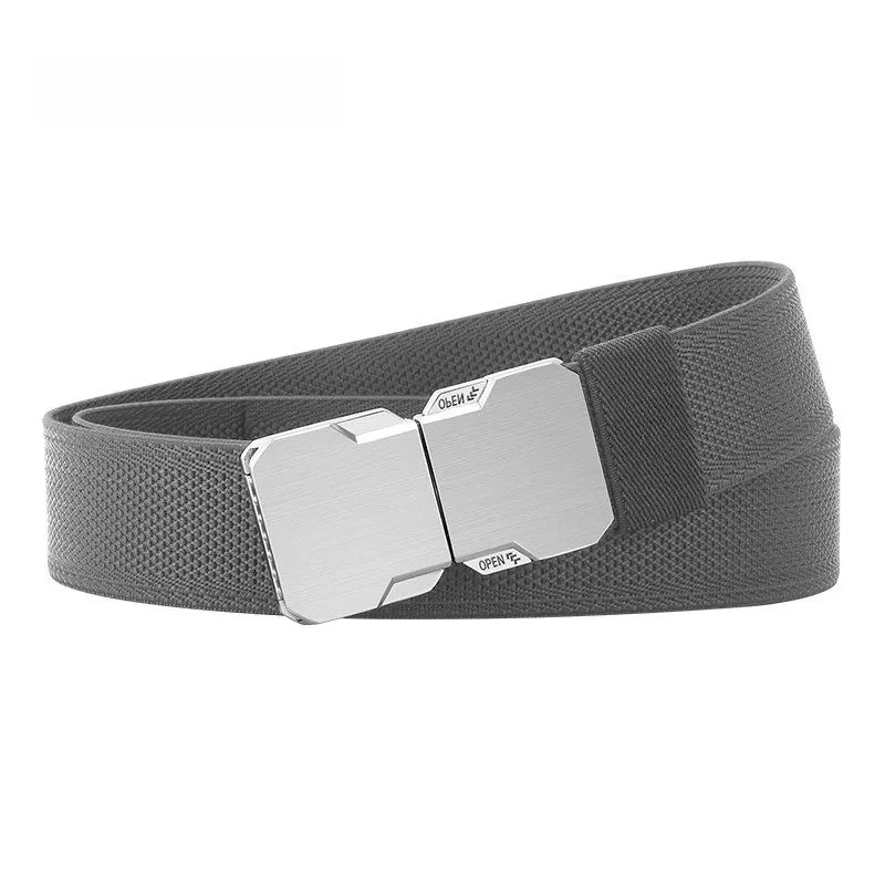 Men's Adjustable Ratchet Belt with Automatic Metal Buckle 🌟