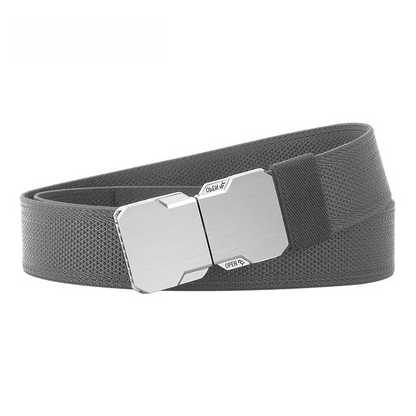 Men's Adjustable Ratchet Belt with Automatic Metal Buckle 🌟