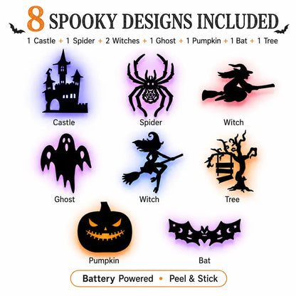 Peel & Stick Spooky Decoration