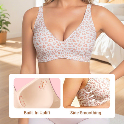 Buy 2 Free Shipping💜💜Jelly Wireless Womens Comfortable Wireless Bras Push Up Bralettes Seamless Tshirts Bras Deep V Everyday Bras