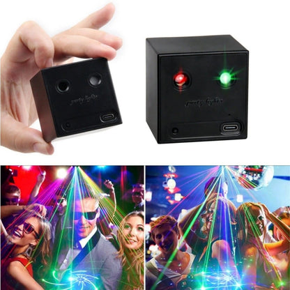 Portable Mini Portable Stage Lights - Rechargeable Disco Party Atmosphere Lights