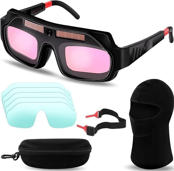 🎁Solar Auto-Darkening Welding Goggles🎁 – Eye Protection with Smart Light Control