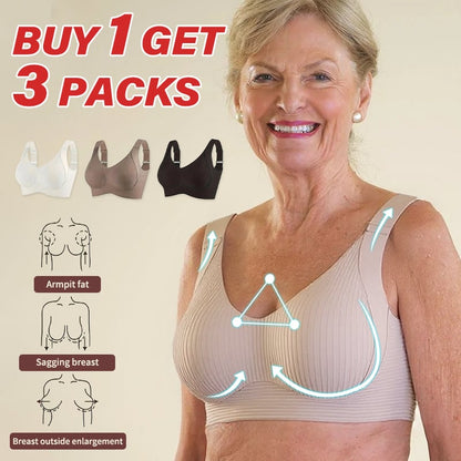 🔥Super Firming Wire-Free Bra All-Day Comfort No More Sagging (3-Pack Value Set)