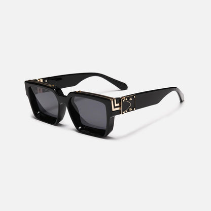 Carbon Fiber Square Sunglasses