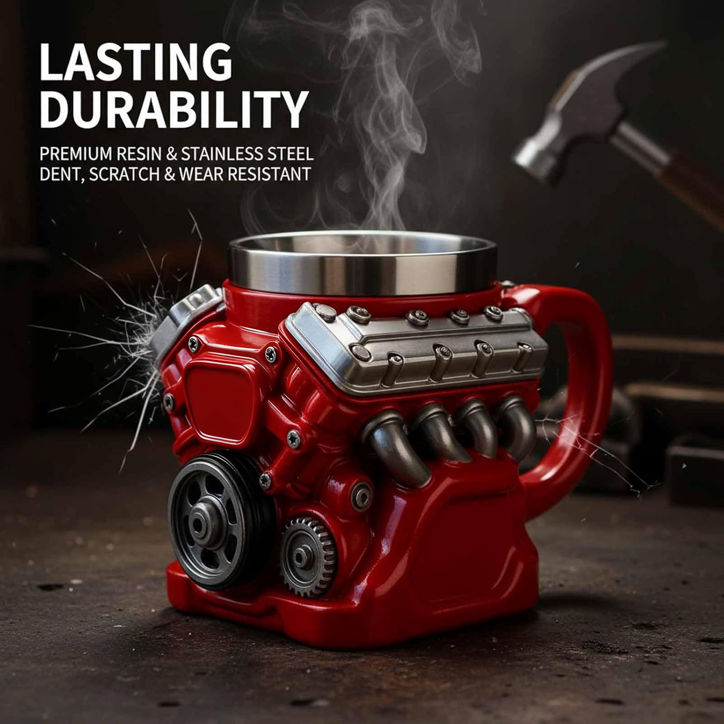 ⚡✨Ultimate V8 Engine Gift Mug & A Gearhead's Dream