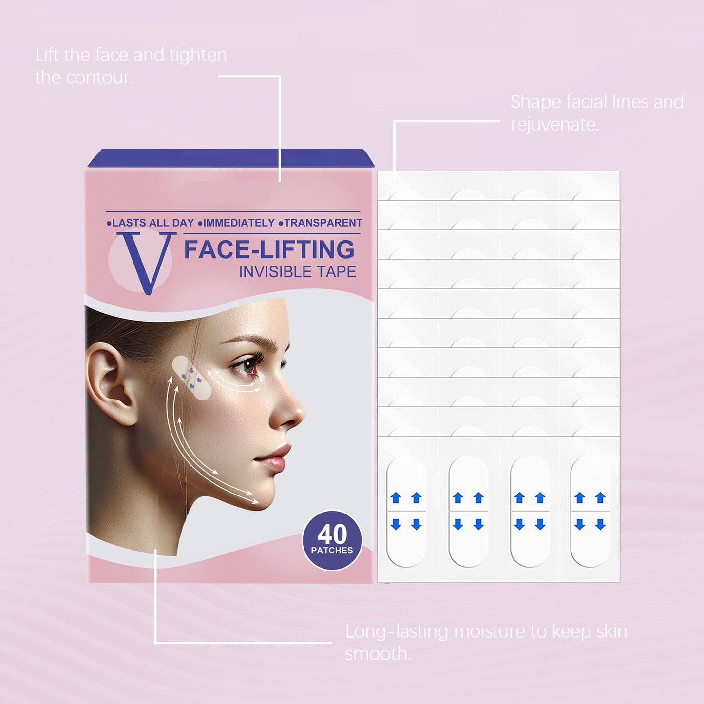 V-Face👑 Lifting Invisible Adhesive Tape