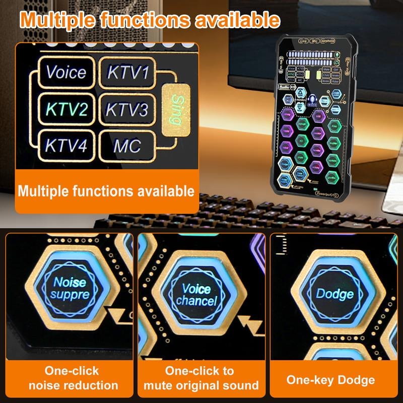 🔥Hot Sale 49% OFF🎤SK9 Small Handheld Sound Card Set