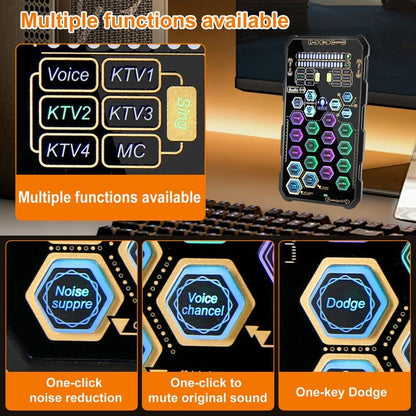 🔥Hot Sale 49% OFF🎤SK9 Small Handheld Sound Card Set