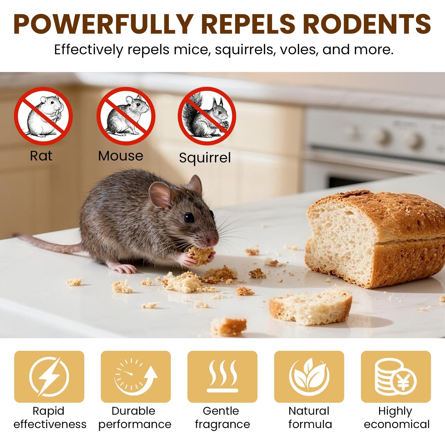 Keep Mice & Rodents Out – Naturally! 🐭✨