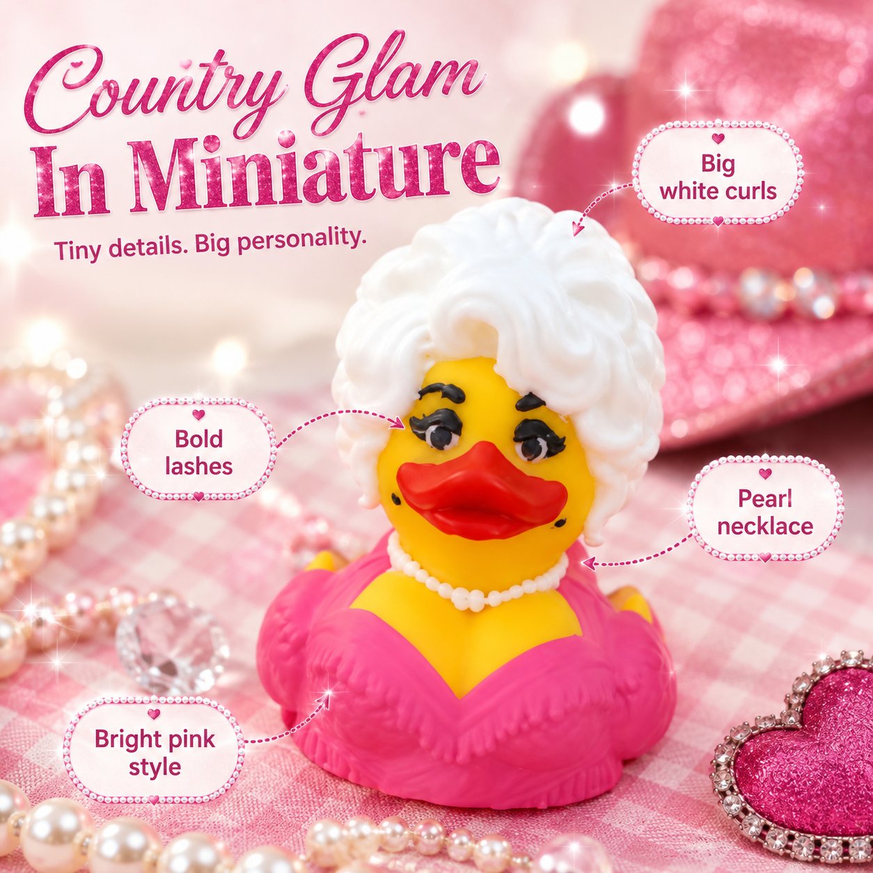 Country Glam Kindness Duck