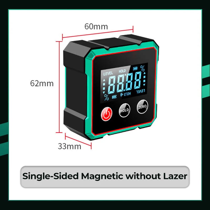 🎁🎁2025 Hot Sale 49% OFF💥Magnetic Digital Angle Finder with Electronic Laser