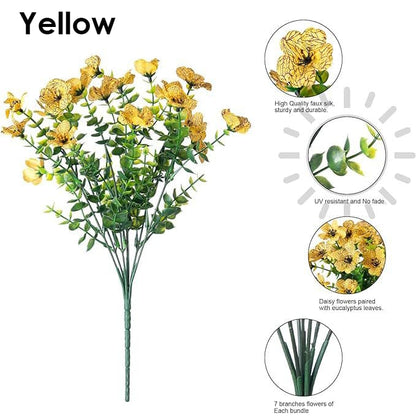 💐🌺UV Resistant Fade-Free Colourful Artificial Flower
