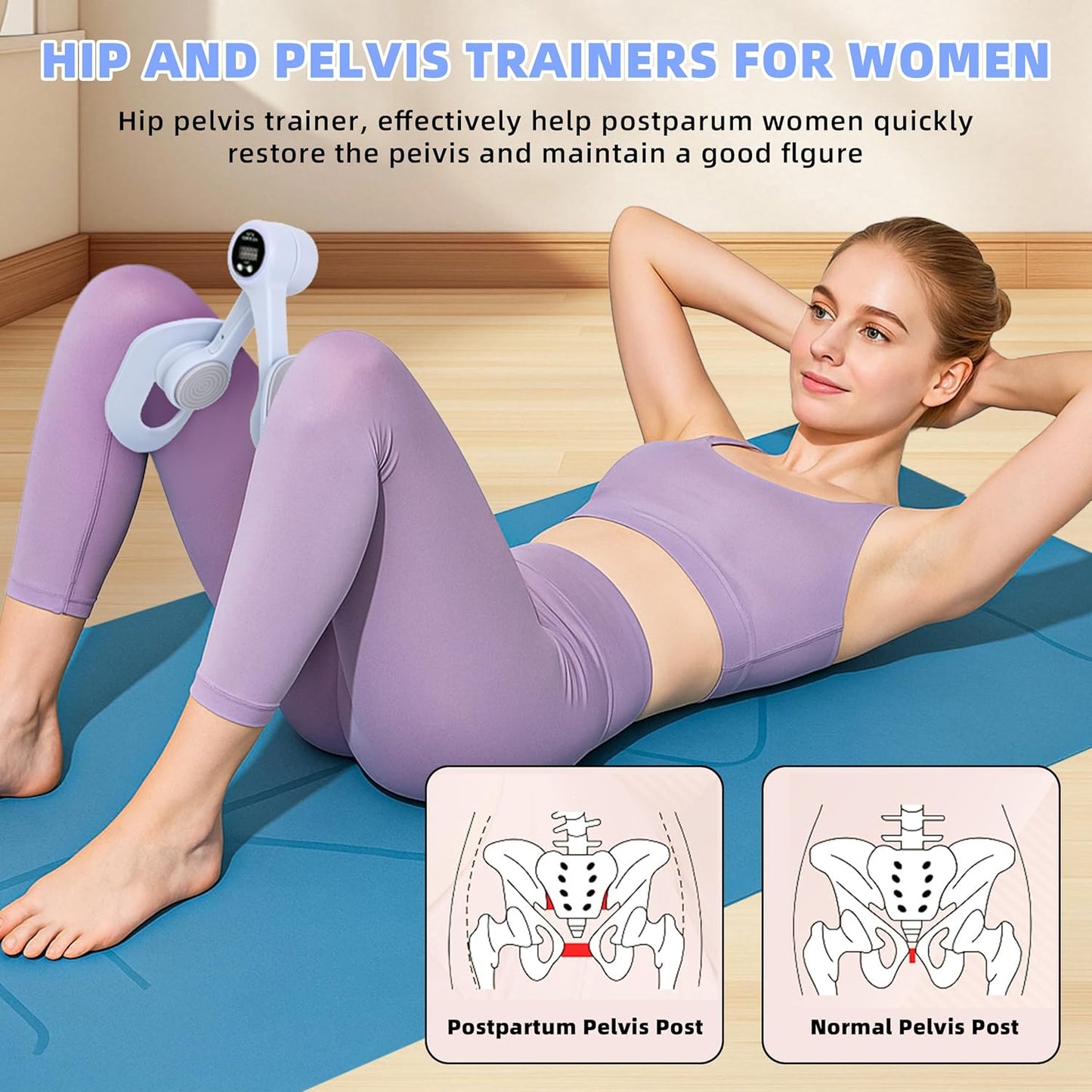 ✨ Pelvic Floor Muscle Trainer—360° Rotation for Full-Body Fitness! ✨