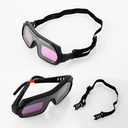 🎁Solar Auto-Darkening Welding Goggles🎁 – Eye Protection with Smart Light Control