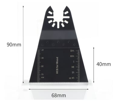 🔥Last Day 49% OFF- ⚡152Metal Wood Oscillating Tool Blade