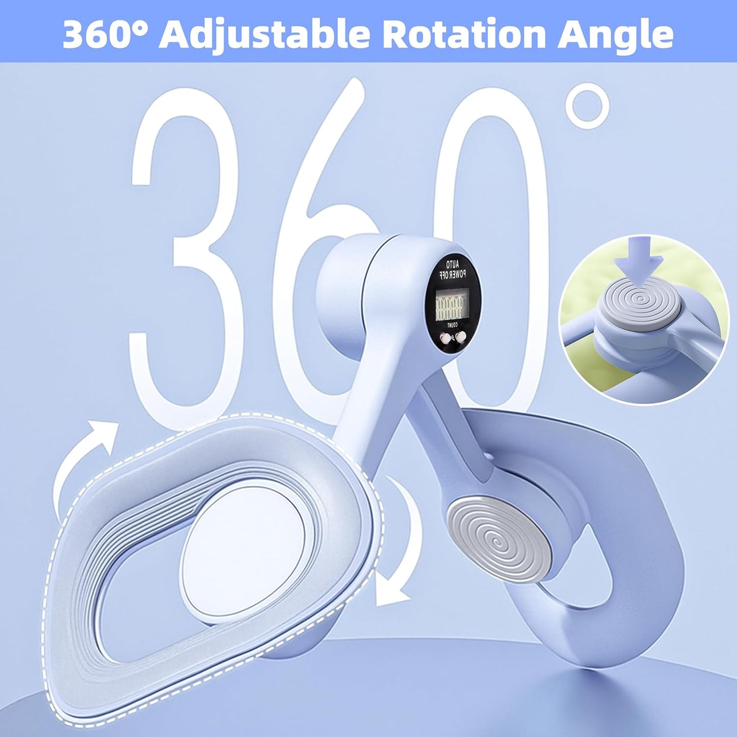 ✨ Pelvic Floor Muscle Trainer—360° Rotation for Full-Body Fitness! ✨