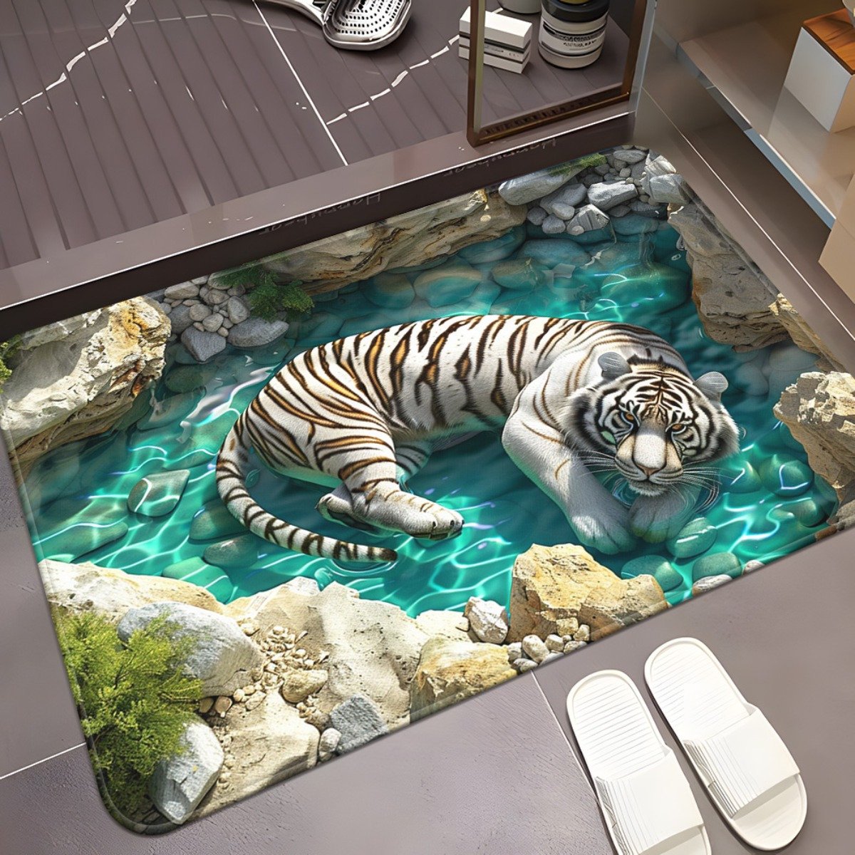 ✨Endless Abyss Illusion Doormat – Mind-Bending 3D Visual Effect