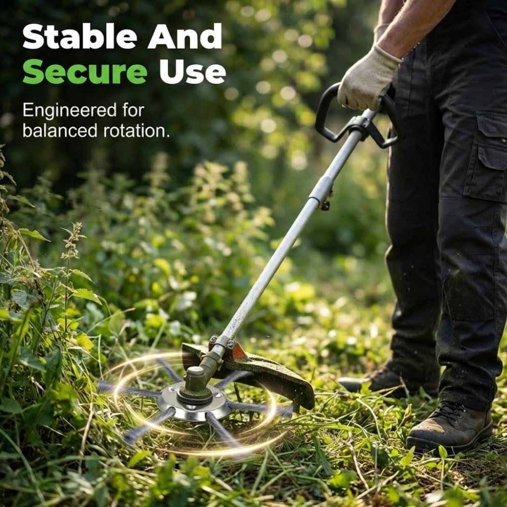 Turn Your Weak Weed Wacker Into a Concrete-Crushing Beast — Rip Through Thick Weeds, Moss & Rust in Minutes 💥