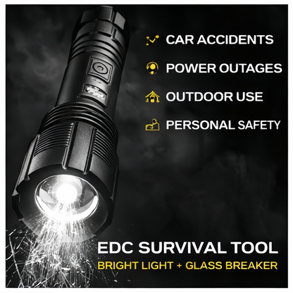 TITANFORCE™ Tactical Emergency Flashlight