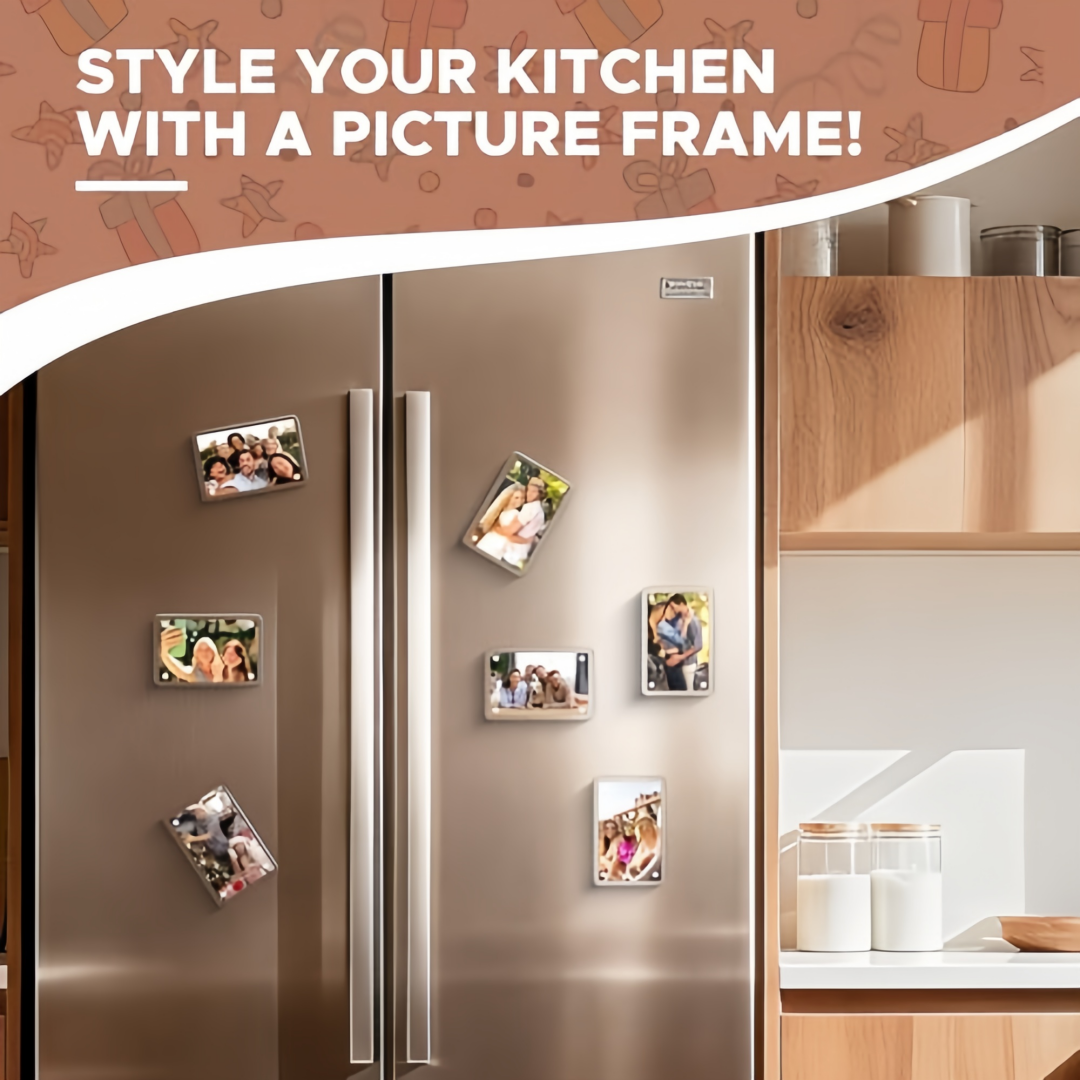 📸 Magnetic Acrylic Car Photo Holder — Make Every Drive Unforgettable