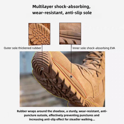 Heavy-Duty Protective Work Boots Built for Extreme Wear