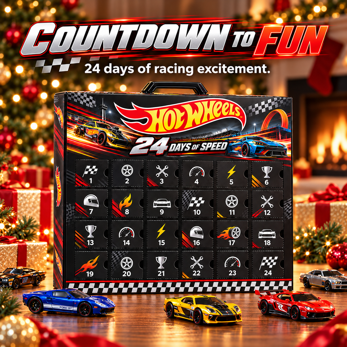 24-Day Christmas Countdown | Gifts for Toy Car Collectors!