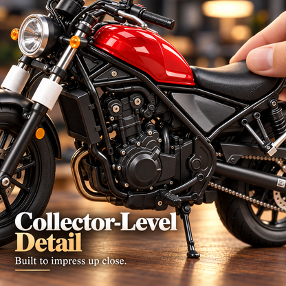 Vintage Motorcycle Collectible Model