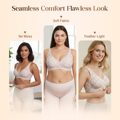 Buy 2 Free Shipping💜💜Jelly Wireless Womens Comfortable Wireless Bras Push Up Bralettes Seamless Tshirts Bras Deep V Everyday Bras