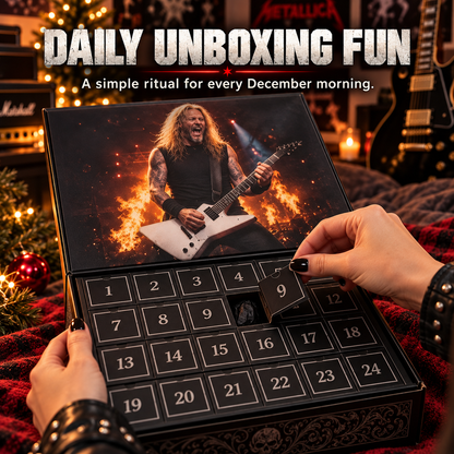 🤘 Metallica Advent Calendar – 24-Day Rock Christmas Countdown