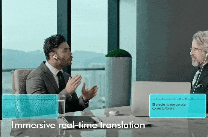 🏆#1 Bestseller ⏰49% Off -AI Translation Wireless OWS Bluetooth 5.4 Headphones (Compatible with iOS and Android)