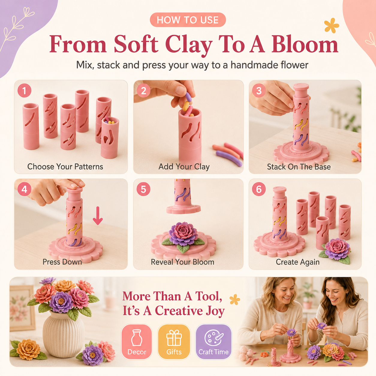 Clay Bloom Make