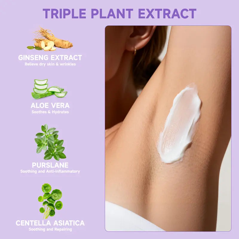 Ahlet Hair Removal Cream for Men and Women Sensitive Skin