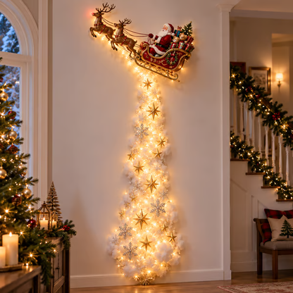 ✨ Christmas Magic Trail Wall Light - A Little Christmas Magic, Right on Your Wall-Festivesl