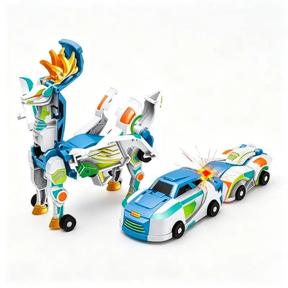 🚗2-in-1 Magnetic Transforming Dragon Car Toy – Racing Car Set！！！