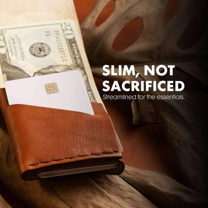 Minimalist Design Genuine Leather Wallet