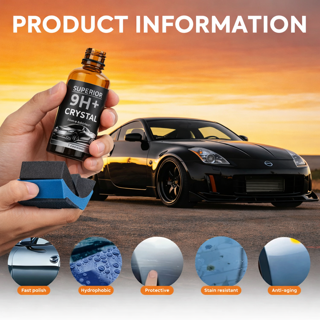 49% OFF This Week Promotions🎉🎉Nano Ceramic Coating Spray: Advanced UV & Acid Rain Shield