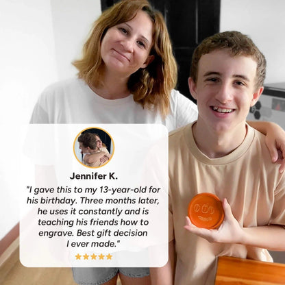 🔥HOT SALE 49% OFF💥✨The Customizer: Turn your creativity into something timeless – Engrave 50+ Surfaces - Beginner Friendly - Rechargeable - Free 30 Bits & Mastery Guide