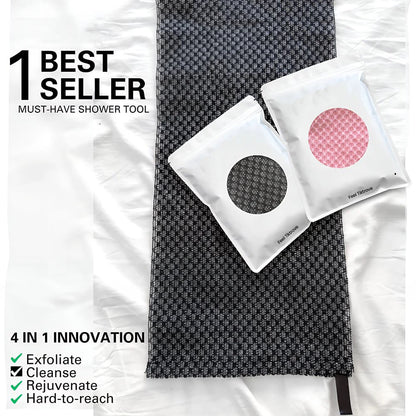 Exfoliating Antibacterial Shower Towel🧼