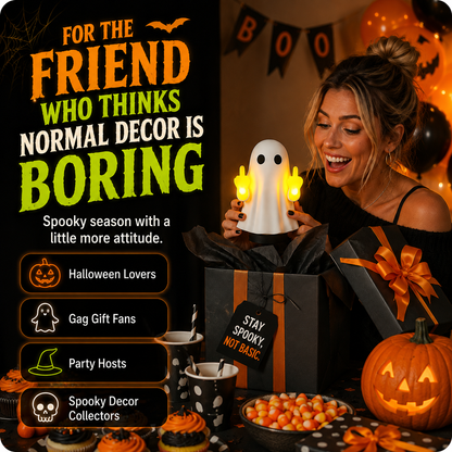 👻 Cheeky Ghost Halloween Light