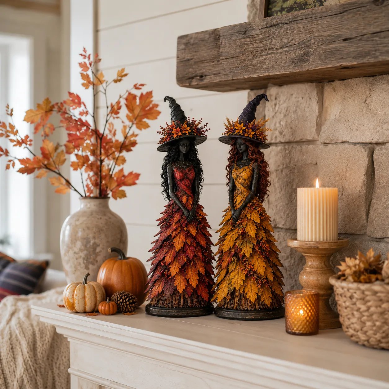 🧙‍♀️Enchanted Autumn Witch Figurine (📦Buy 2 Free Shipping)