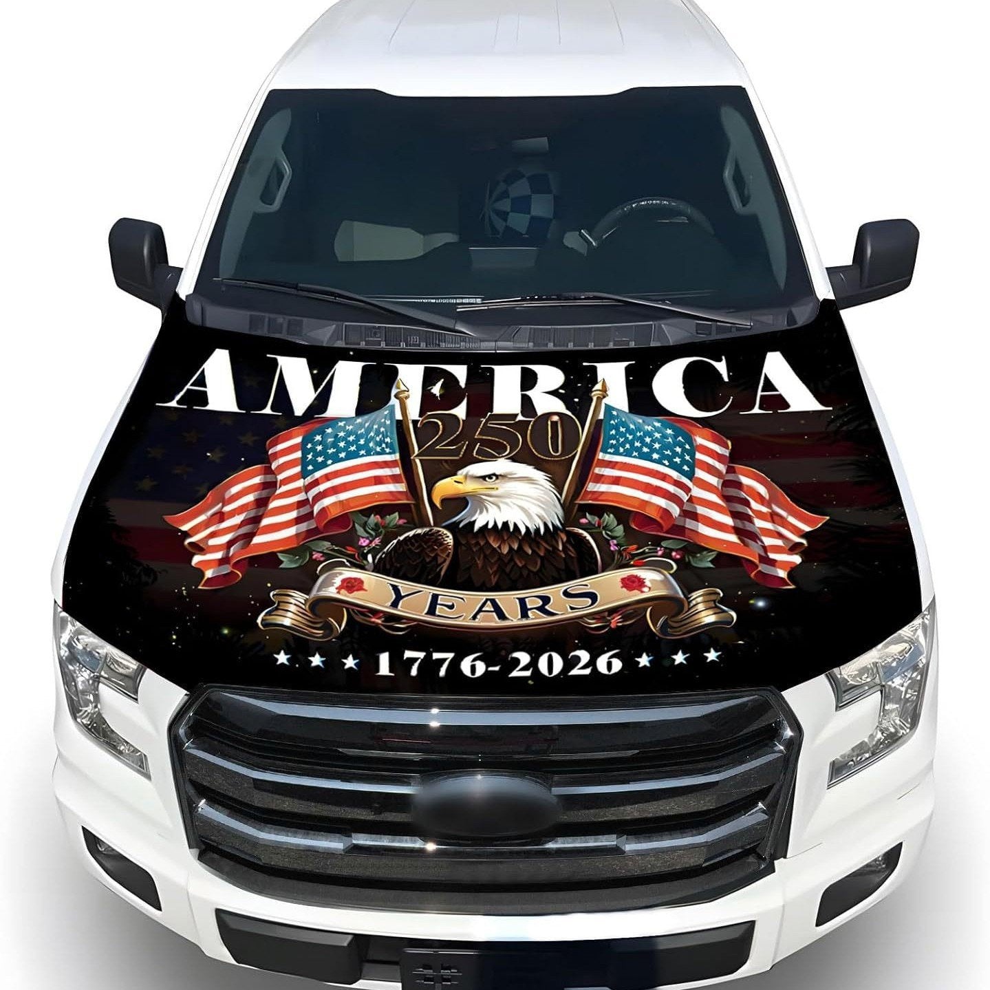 🎁🎉Only $29.9 This Week🌟🎉US Independence Day Car Hood Cover