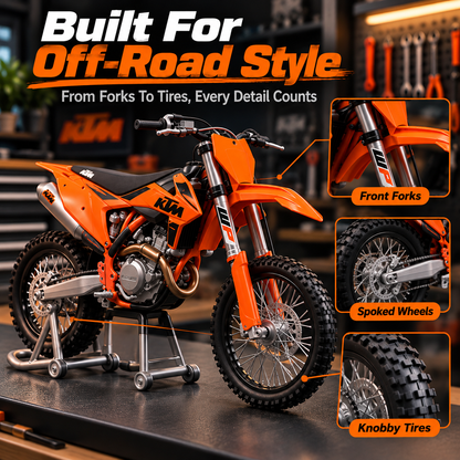 🏍️ Build Your Own Dirt Bike – Realistic DIY Motorcycle Model Kit