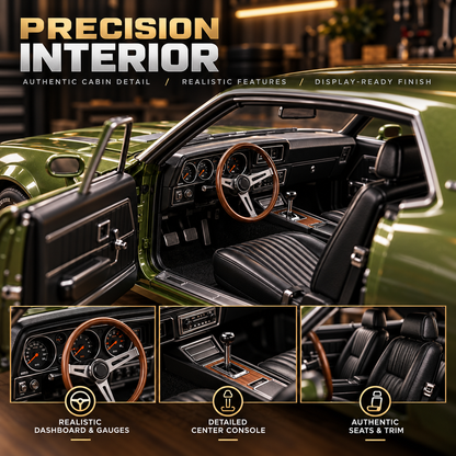 🚗 DIY Classic Muscle Car Model Kit – Build & Display