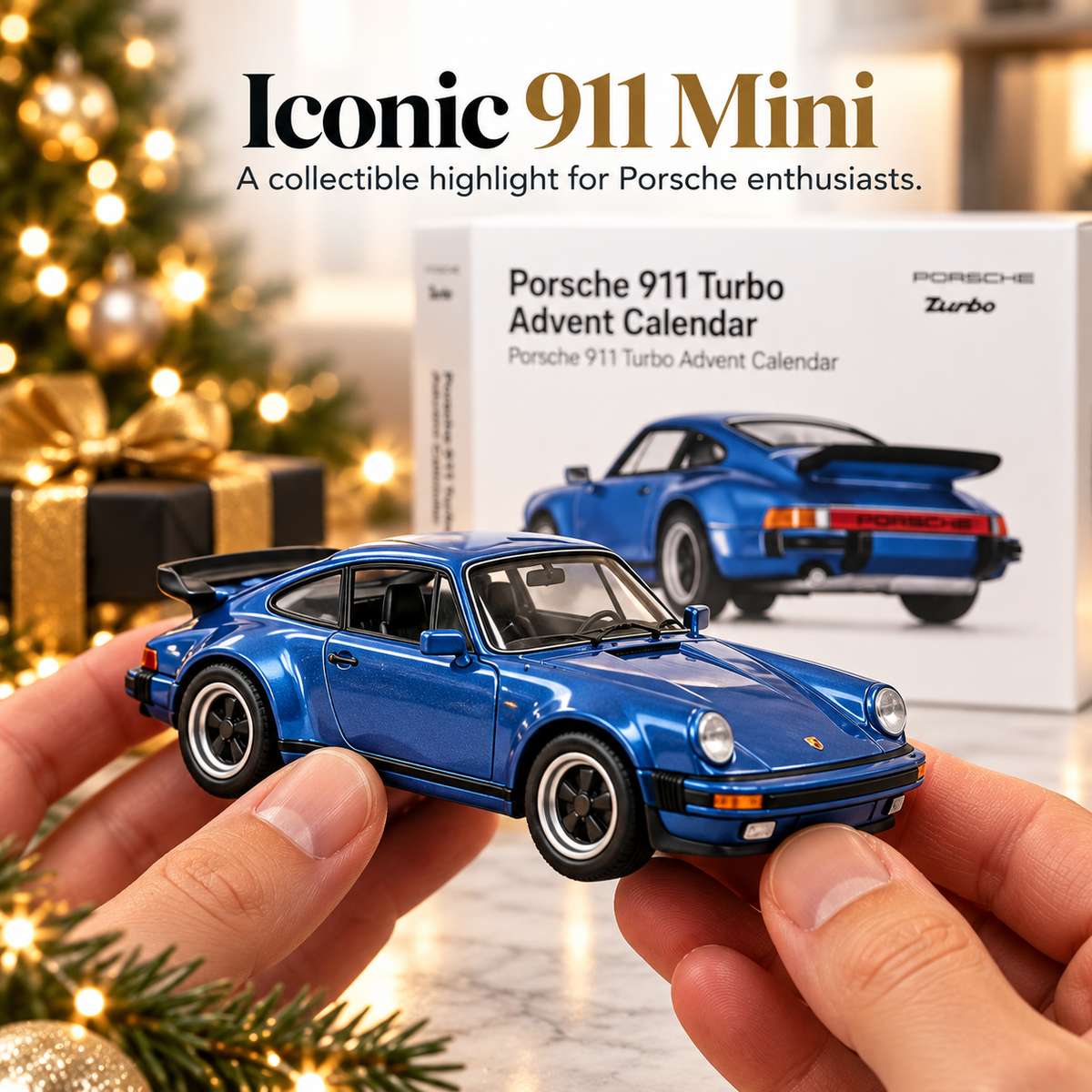 🎄 Porsche 911 Turbo Advent Calendar – 24 Days of Surprises