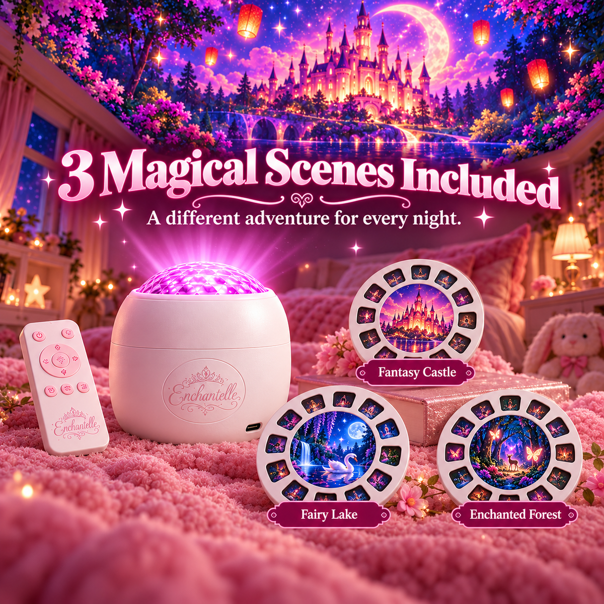✨ Magical Room Projector