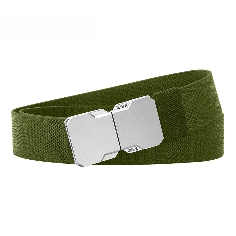 Men's Adjustable Ratchet Belt with Automatic Metal Buckle 🌟