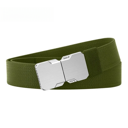Men's Adjustable Ratchet Belt with Automatic Metal Buckle 🌟