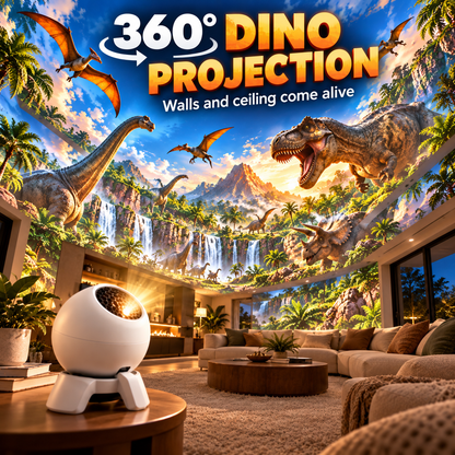 🦖 Dinosaur Scene Projector for Kids – Immersive Room Adventure