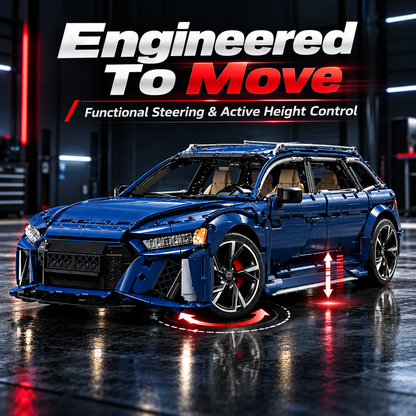 🚘 Sport Wagon Collector Model – Opening Doors & Hood